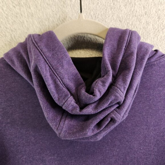 Lululemon Hoodie Womens 6 Purple Pullover Sweatshirt Cowl Neck Athletic Lounge - Picture 6 of 14